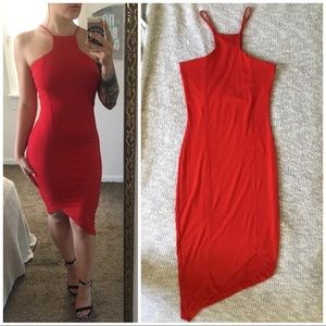 Red Express Cocktail Dress